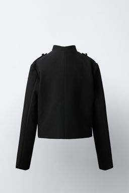 CHAQUETA ENTALLADA BOTONES / Negro - Zara фото 4