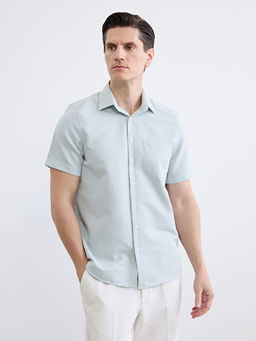 Regular Fit Desenli Erkek G?mlek