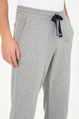 Мужские серые меланжевые спортивные штаны - U.s. polo assn фото 6