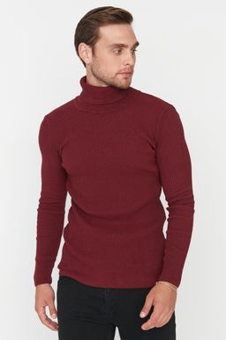 TRENDYOL MAN Lacivert Slim Fit Pamuklu Bal?kc? Yaka Fitilli Orgu Kazak TMNAW20MG0031 - Trendyolmilla фото 54
