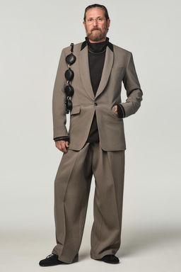 CONTRAST SUIT TROUSERS X STEFANO PILATI