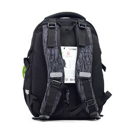 Рюкзак "Ergo. Sport" 39x28x20 см (18 л) 600 г, 2 отделения на молнии, одно с уплотненным отделением для ноутбука до 15 дюймов и книг и карманом для учебников, светоотражающие элементы