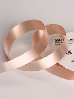 Цена за 4 шт. Лента упаковочная для декора и подарков, розовый МИКС, 2 см × 45 м