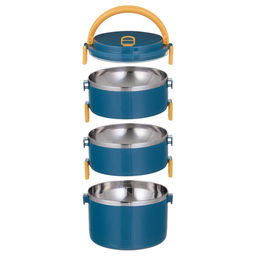 Ланч-бокс, 1.65 л, сохраняет тепло 2 ч, 3 уровня - Simaland фото 4