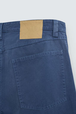 WASHED STRAIGHT-LEG TROUSERS - Zara фото 20