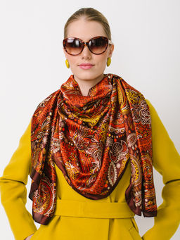 Большой мягкий очень нежный двусторонний палантин - Tantino фото 7