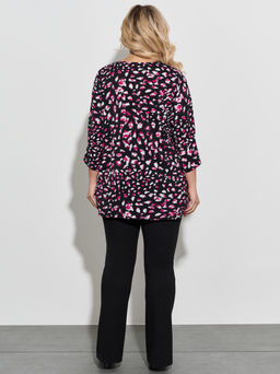 Блузка 0220-1 черный кварц