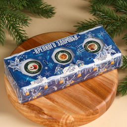 Подарочный набор новогодний: Крепкого здоровья, орехи в сосновом сиропе, 90 г (3 шт.?30 г) - Доброе здоровье фото 7