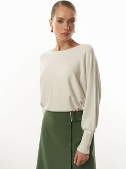 Conso/KPL 230718 - milk Пуловер женский