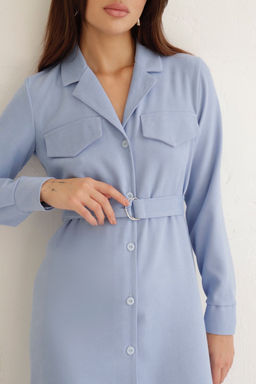 Платье-рубашка с английским воротником - Martichelli фото 260