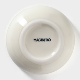Соусник фарфоровый Magistro Ocean, 90 мл, цвет голубой  фото 10