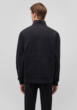 Mavi Pro Yar? Fermuarl? Siyah Sweatshirt  фото 5