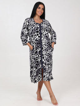 Женя Халат женский (Барс/серый) - А-дина фото 2