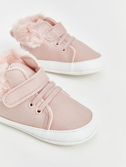 Ba?c?k ve C?rt C?rtl? K?z Bebek Spor Ayakkab? - Waikiki фото 3