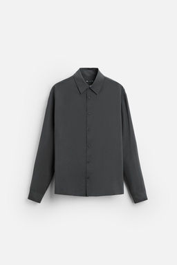 FLOWING MODAL BLEND SHIRT - Zara фото 16