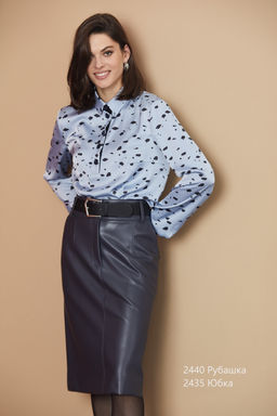 2440 Рубашка - Niv niv  fashion фото 2