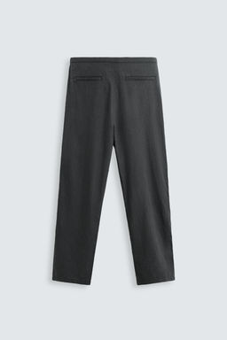 COTTON/LINEN TROUSERS - Zara фото 8