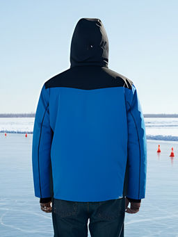 Горнолыжная куртка мужская зимняя голубого цвета 7611Gl - Mtforce фото 24