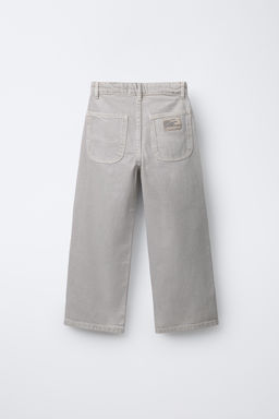 STRAIGHT JEANS WITH SEAM DETAILS - Zara фото 2