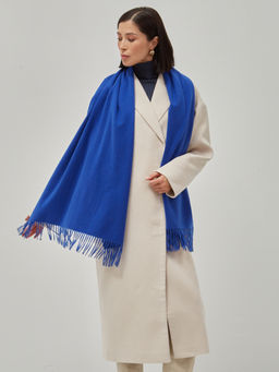 В составе шерсть ! теплый двусторонний палантин - Tantino фото 2