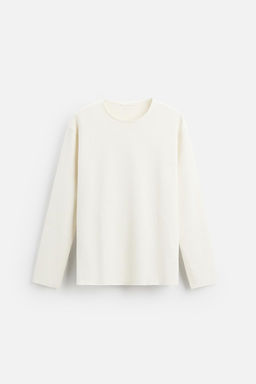 RIBBED TEXTURED T-SHIRT - Zara фото 6