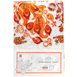 Жар-птица Скатерть 200х145см, длина стола до 160см, на 6-8 персон, хлопок Комфорт 171г/м2, Домашняя мода (Россия)  фото 5