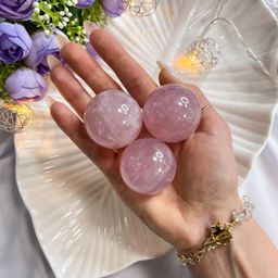 Шар из Розового кварца