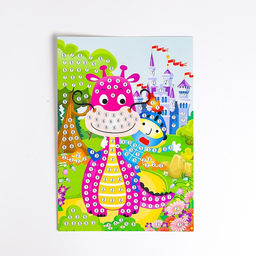 Аппликация круглыми стразами и EVA Сказка - Simaland фото 2