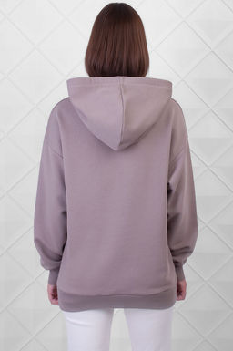 Арт. 15103  Худи женское оверсайз 44-52 (5 шт) Цвет:бежевый