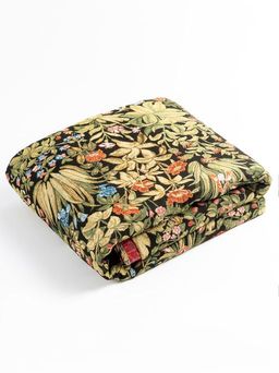 Ирис голубой Моррис 3410 - гобеленовое покрывало - Гобеленглавснаб фото 3