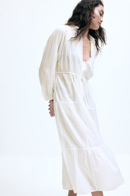 Maxivestido escalonado - H&m фото 5