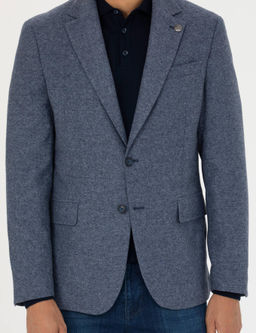 Saks Y_n Kar___ml_ Slim Fit Ceket