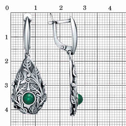 СЕРЬГИ 34314906-17