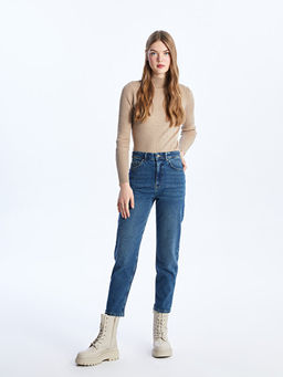 Mom Fit Kad?n Jean Pantolon