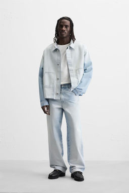 GRADIENT BAGGY FIT JEANS
