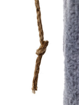 Комплекс для кошек с когтеточкой, лежанкой, джут, 583870 см, серый - Пижон фото 7