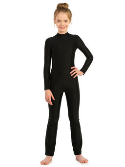 7955 Комбинезон с длинным рукавом, воротник стойкой, из бифлекса