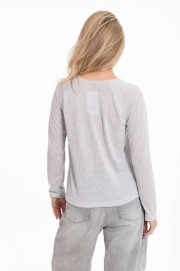 Лонгслив М325165с серый