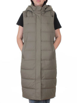817 KHAKI Жилет утепленный зимний женский (150 гр. холлофайбер)