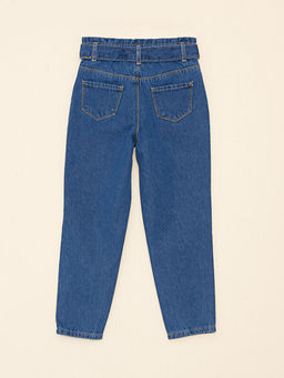 Beli Lastikli Basic K?z ?ocuk Jean Pantolon - Waikiki фото 3