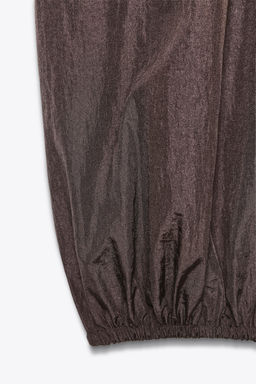 NYLON BALLOON TROUSERS - Zara фото 8