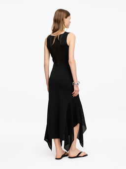 Vestido de punto drapeado - H&m фото 5