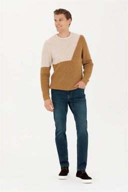 Мужской песочный свитер - U.s. polo assn фото 11
