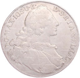 1 талер 1765 года Бавария
