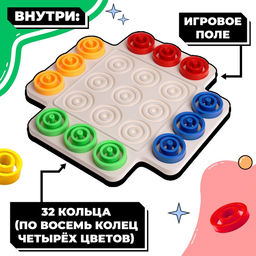 Настольная игра для детей на логику Логикруг, 2-4 игрока, 5+ - Лас играс kids фото 8