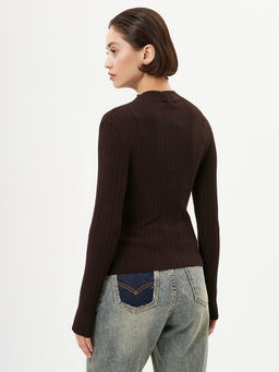 Джемпер женский 12511-53056 chocolate