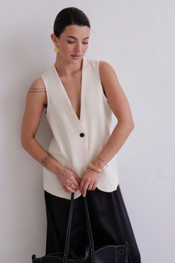 Martichelli Жилет молочный  фото 2