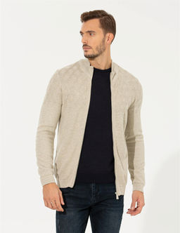 Kum Melanj Slim Fit Fermuarl_ Triko H_rka - Pierre cardin фото 3