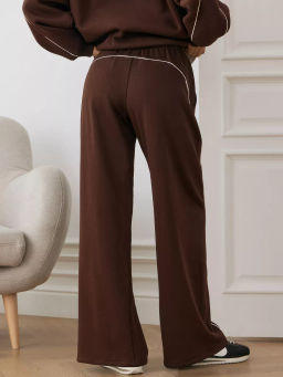 Брюки с низкой посадкой свободного силуэта