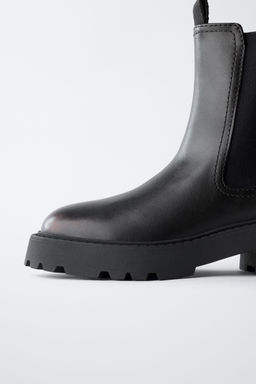 BRUSHED ANKLE BOOTS